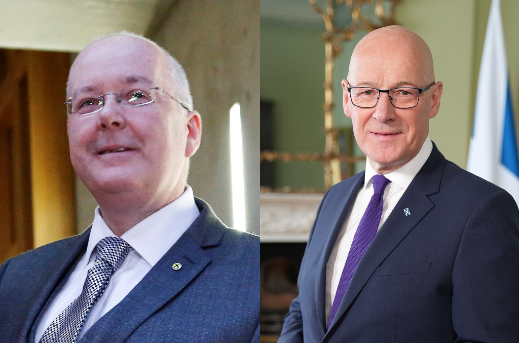 Peter Murrell and John Swinney