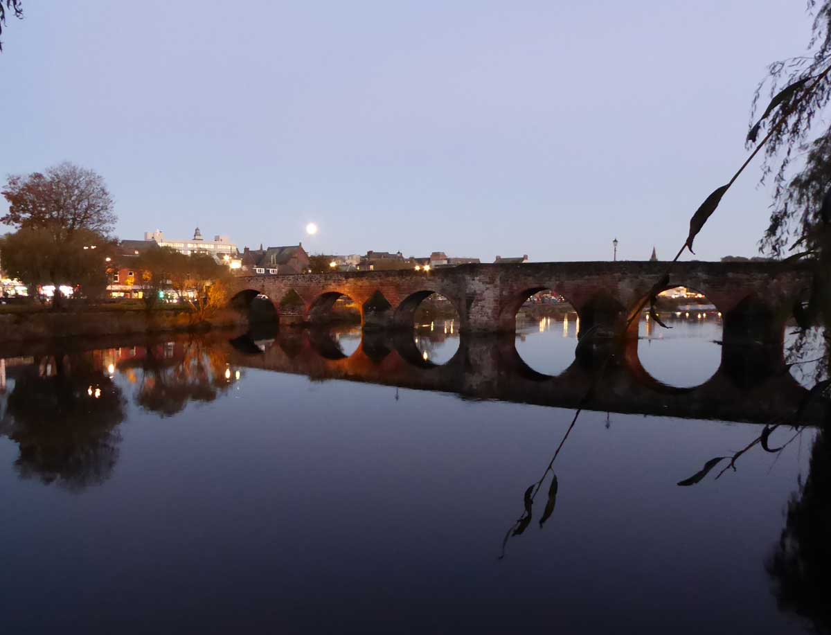 Devorgilla's Bridge in Dumfries, early fourteenth century