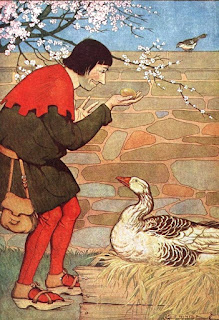 The Goose That Laid the Golden Eggs, illustrated by  Milo Winter
