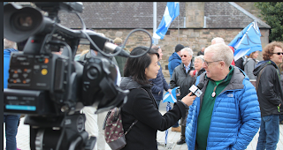 China Central TV conducting an interview at HOOP