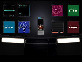HAL9000, a visualisation of hardware of the deep future