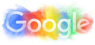 The Google logo as it was at the time