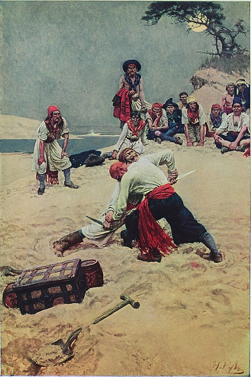 Who Shall be Captain: Howard Pyle, Public domain, via Wikimedia Commons