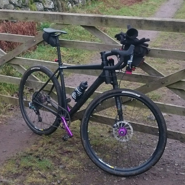 My Slate, with the slick tyres it arrived with